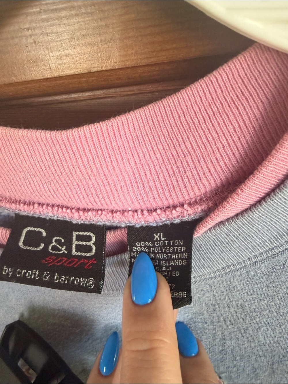 VINTAGE CROFT & BARROW SPORT GRANDMA CREWNECK 👵🏻 - Picture 3 of 5